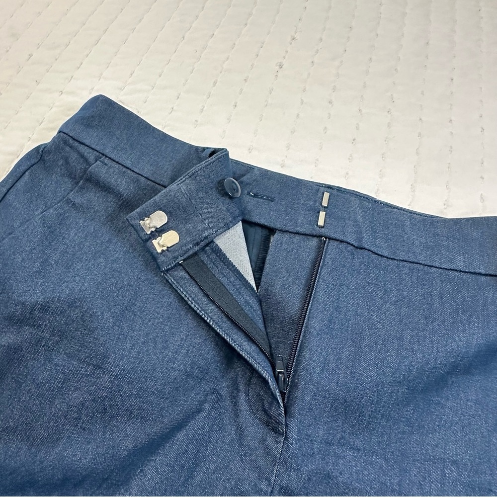 LOFT The Riviera Shorts in Refine Denim High Waist in Blue - Picture 12 of 15